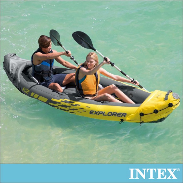INTEX 探險家K2-雙人運動獨木舟(68307)
