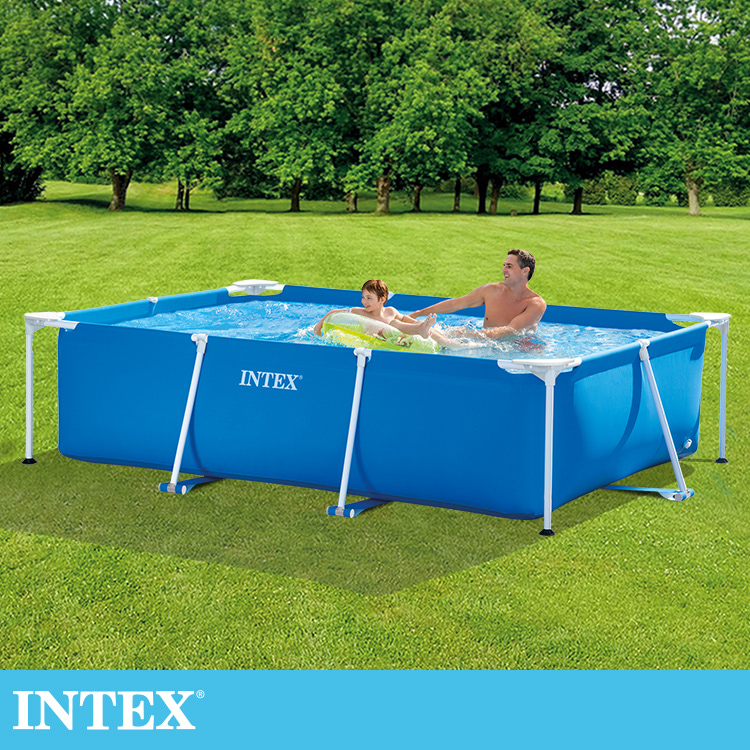 INTEX 簡易裝長方型框架游泳池/戲沙池(2282L)(28271)