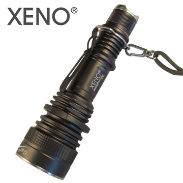 Xeno G42 冷白光 經典款 超美三氧軍灰 聚光 遠射高手 18650 含電池套裝