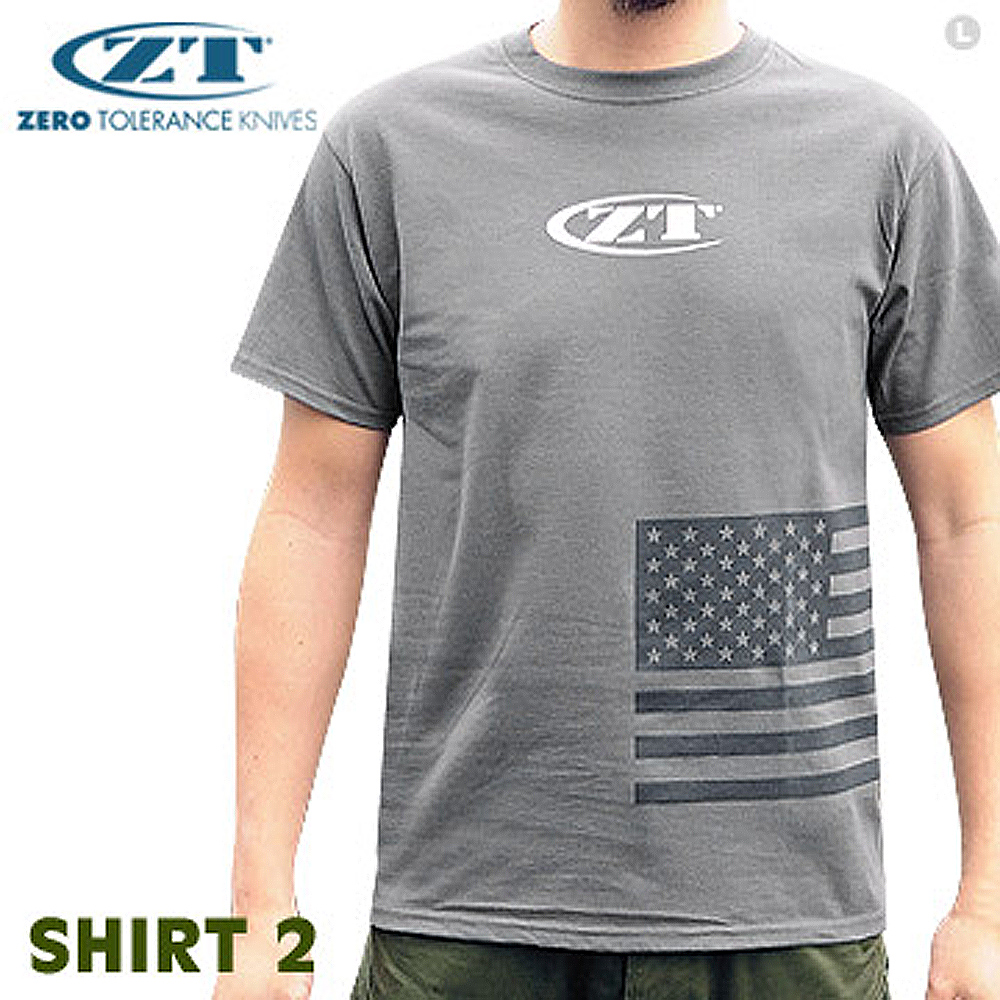 ZT SHIRT 2 炭灰T恤 #SHIRTZT18
