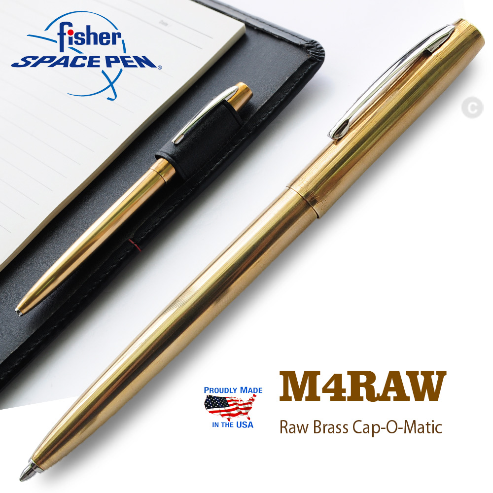 Fisher Space Pen M4 系列Cap-O-Matic 黃銅太空筆