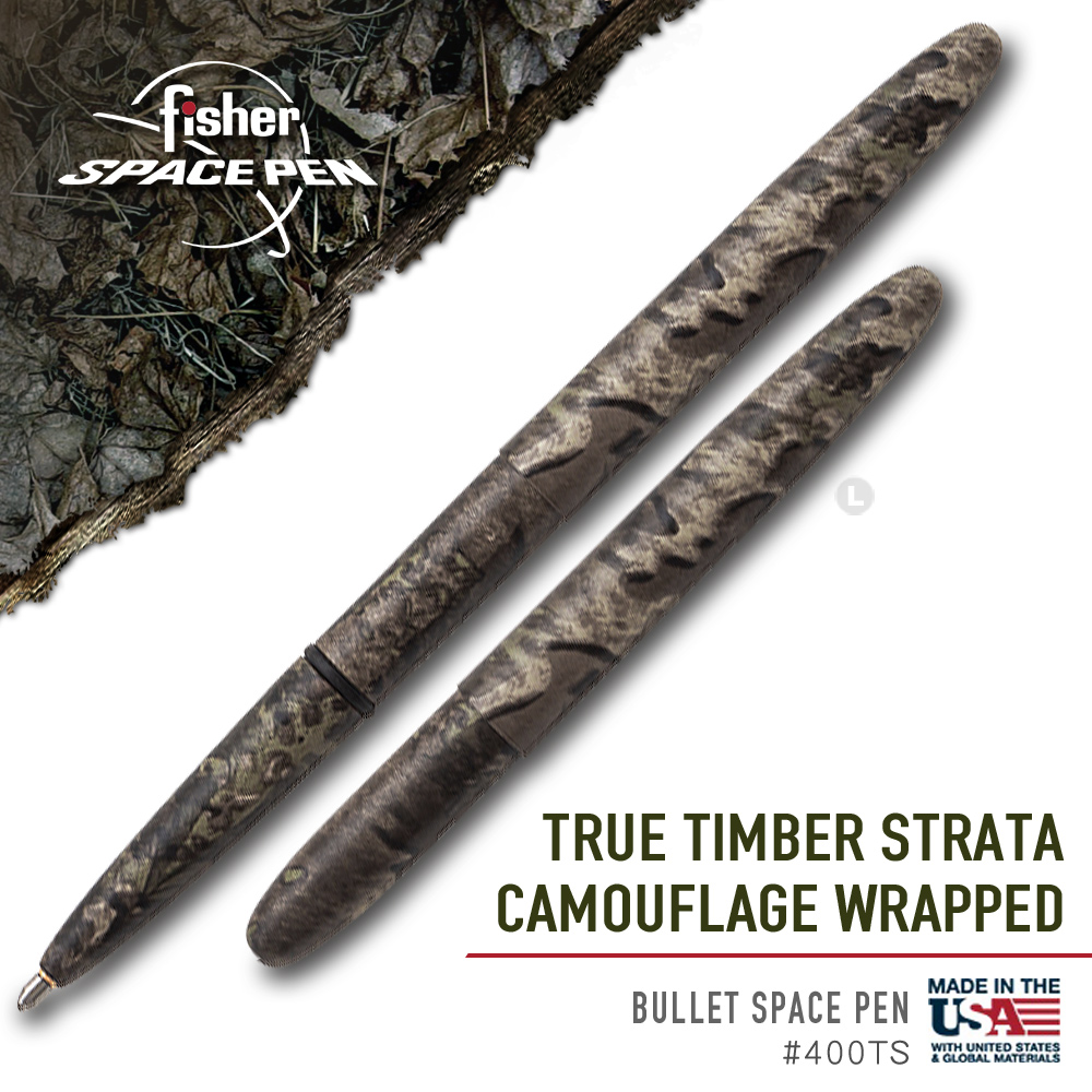 Fisher Space Pen TRUE TIMBER 迷彩子彈太空筆