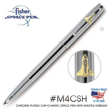 Fisher Space Pen M4 系列Cap-O-Matic 太空梭徽章筆夾太空筆 #M4CSH