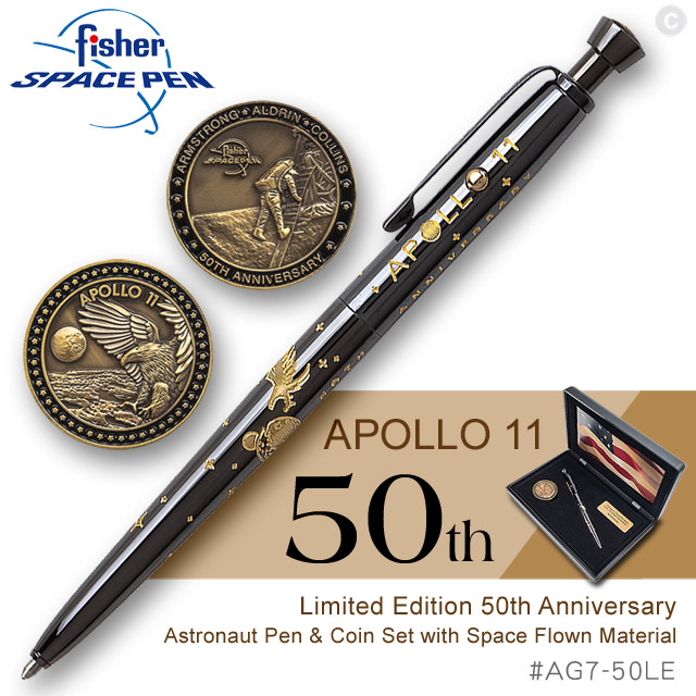Fisher Space Pen Apollo 11 阿波羅11號限量版50週年太空筆
