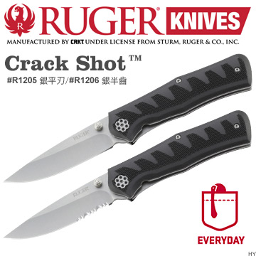 Ruger Crack-Shot銀刃折刀