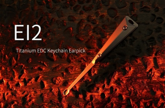 MecArmy EI2 鈦+G10(高壓玻璃纖維) EDC 鑰匙圈挖耳勺