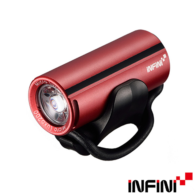 【INFINI】MICRO LUXO I-273P 3W白光高亮度LED警示前燈/台灣製-紅色