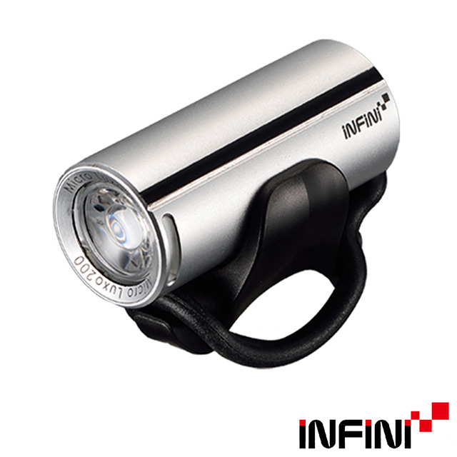 【INFINI】MICRO LUXO I-273P 3W白光高亮度LED警示前燈/台灣製-銀色