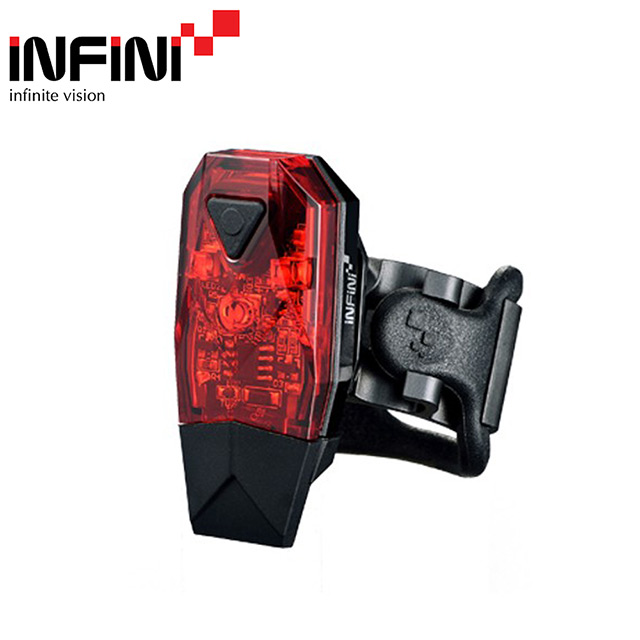 【INFINI】MINI LAVA I-261R 紅光LED警示燈4模式後燈/尾燈-臺灣製