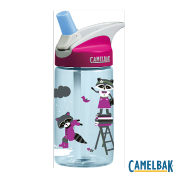 CamelBak CB53858-400ml 兒童吸管運動水瓶 頑皮浣熊