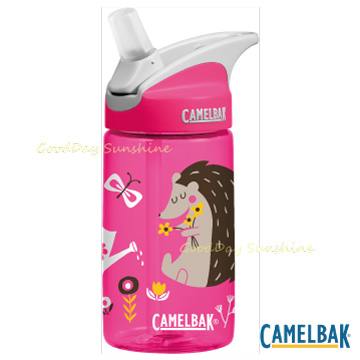 CamelBak CB1274601040- 400ml 兒童吸管運動水瓶 悠閒刺蝟