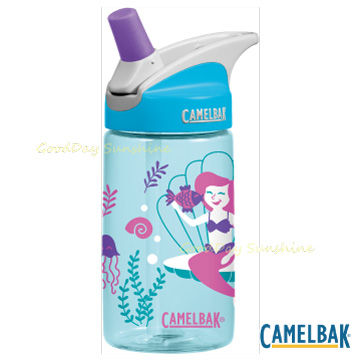 CamelBak CB1274401040- 400ml 兒童吸管運動水瓶 魔法美人魚