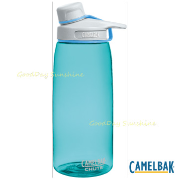 CamelBak CB1278401001-1000ml 戶外運動水瓶 玻璃藍