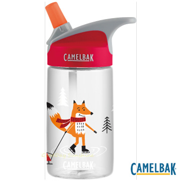 CamelBak CB1579102040- 400ml 兒童吸管運動水瓶 溜冰狐狸