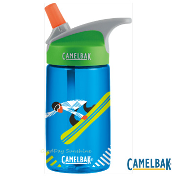 CamelBak CB1579408040- 400ml 兒童吸管運動水瓶 帥氣滑手