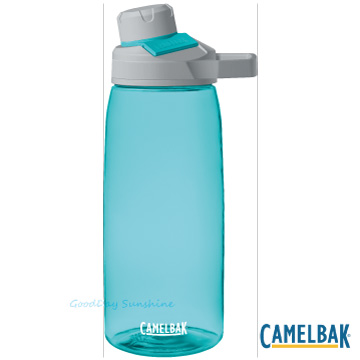 CamelBak CB1513402001 -1000ml 戶外運動水瓶 玻璃藍