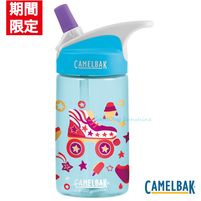 CamelBak CB1579403140 - 400ml 兒童吸管運動水瓶 溜冰派對