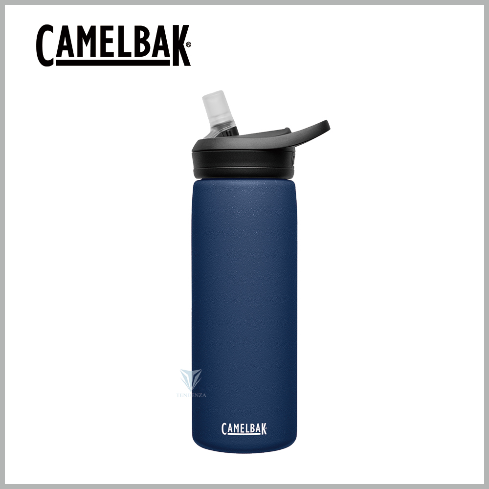 CamelBak CB1649401060 - 600ml eddy+多水吸管保冰/溫水瓶 海軍藍