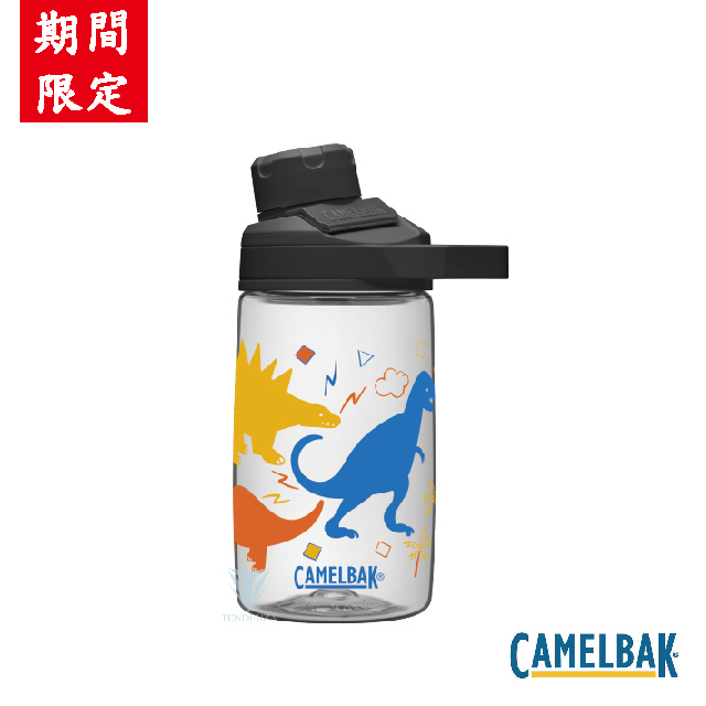 CamelBak CB2265101140 -400ml 戶外運動水瓶 塗鴉恐龍