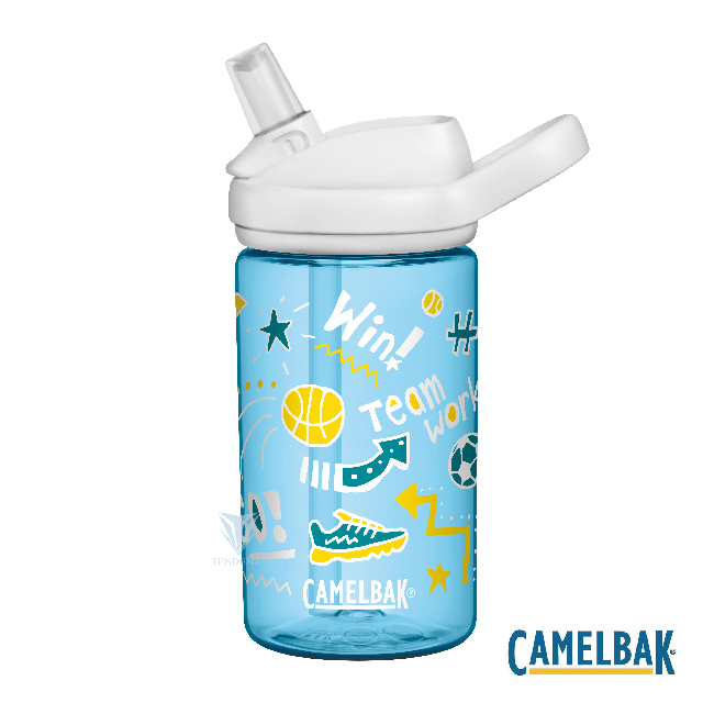 CamelBak CB2282403040 - 400ml eddy+ 兒童吸管運動水瓶 塗鴉遊戲