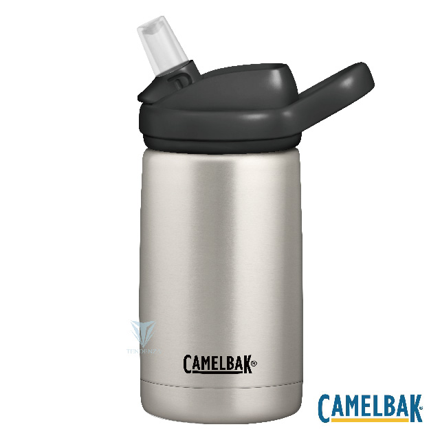 CamelBak CB2284105040 - 350ml eddy+ 兒童吸管保冰/溫水瓶 經典銀