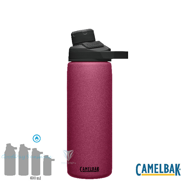 CamelBak CB1515502060 - 600ml CHUTE MAG 戶外運動保冰/溫水瓶 莓紫