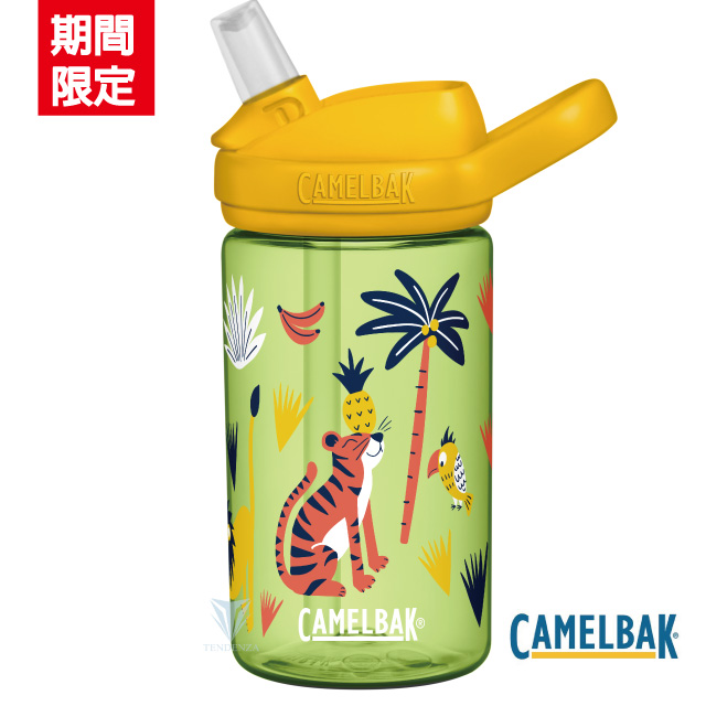 CamelBak CB2452301141 - 400ml eddy+ 兒童吸管運動水瓶 熱帶叢林