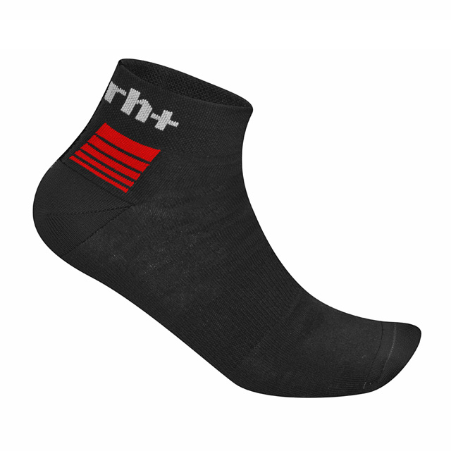 ZeroRH+ 義大利SPEED低筒運動襪(5 cm) ●黑/紅、螢光黃● ECX9131