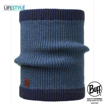 BUFF Lifestyle BFL116047 針織保暖領巾 黎明藍 DEE