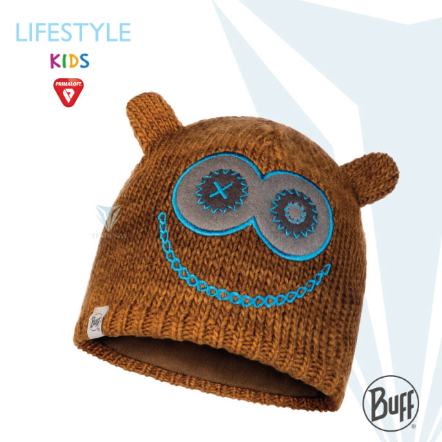BUFF BFL113452 JOLLY-兒童針織保暖造型帽 溫暖棕