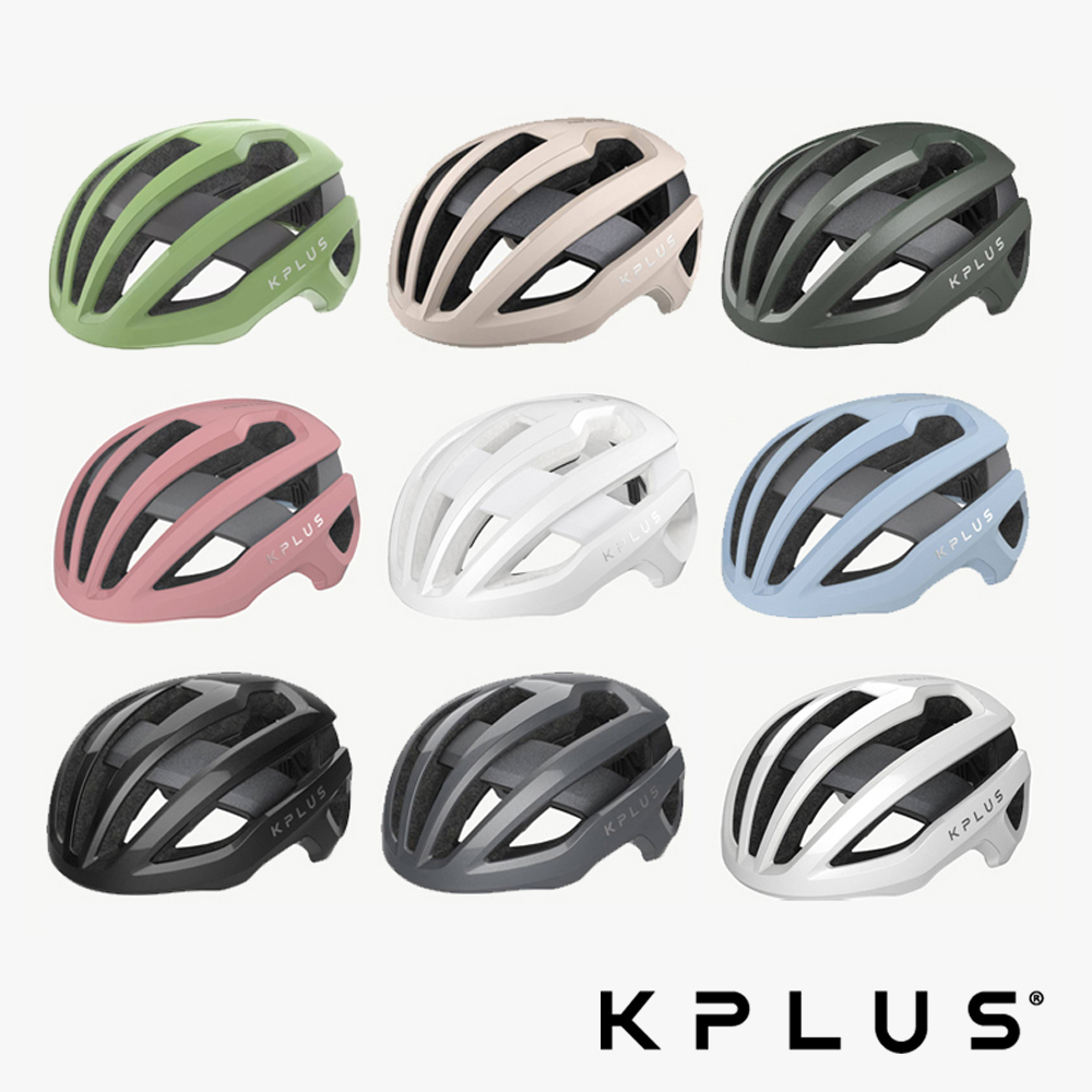 《KPLUS》NOVA 單車安全帽 公路競速型 白/灰/黑 三色