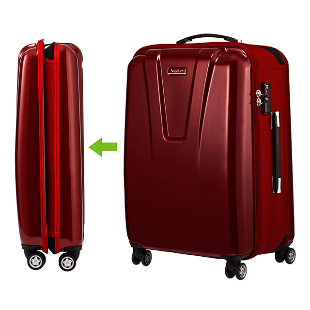 VoyLux 伯勒仕-VIP系列-28吋硬殼收摺專利八輪行李箱-紅色3889811