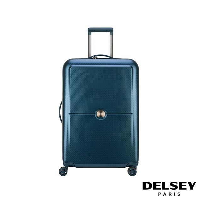 【DELSEY】法國大使 TURENNE-25吋旅行箱-藍色 00162182002