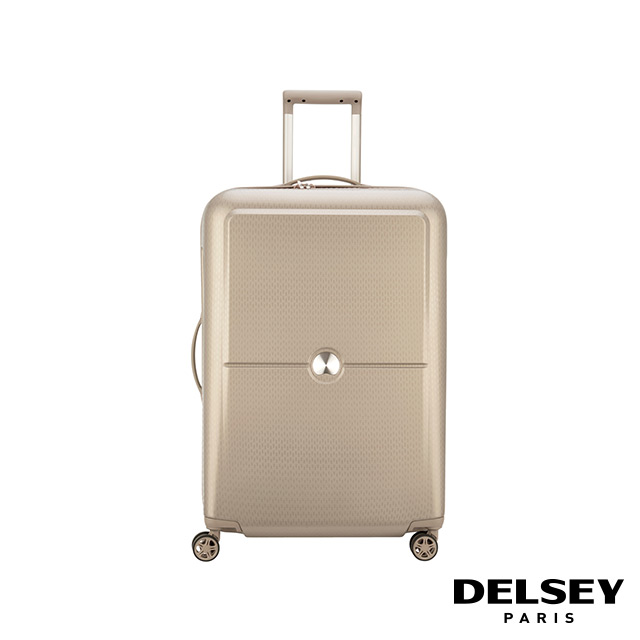 【DELSEY】法國大使 TURENNE-25吋旅行箱-香檳金 00162182017