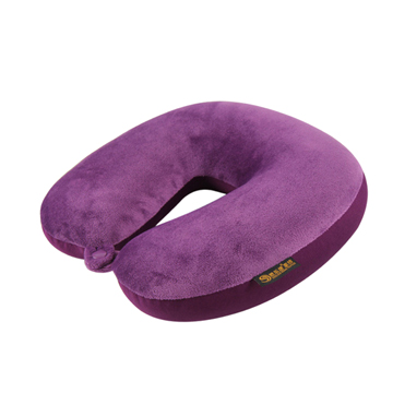 AOU 旅行配件 頸部工學U型枕 護頸枕 靠枕 午睡枕 (紫羅蘭)66-015D5