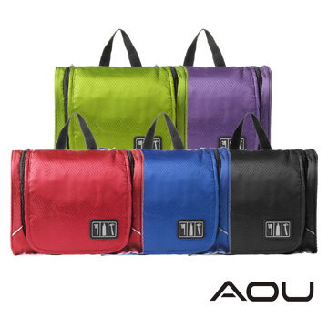 AOU 多功能可掛式盥洗包 化妝包 旅行收納包(多色任選)66-044