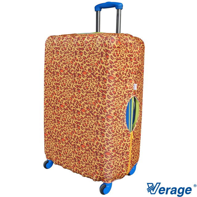 Verage 維麗傑 彈性花樣旅行箱保護套 M (豹紋)