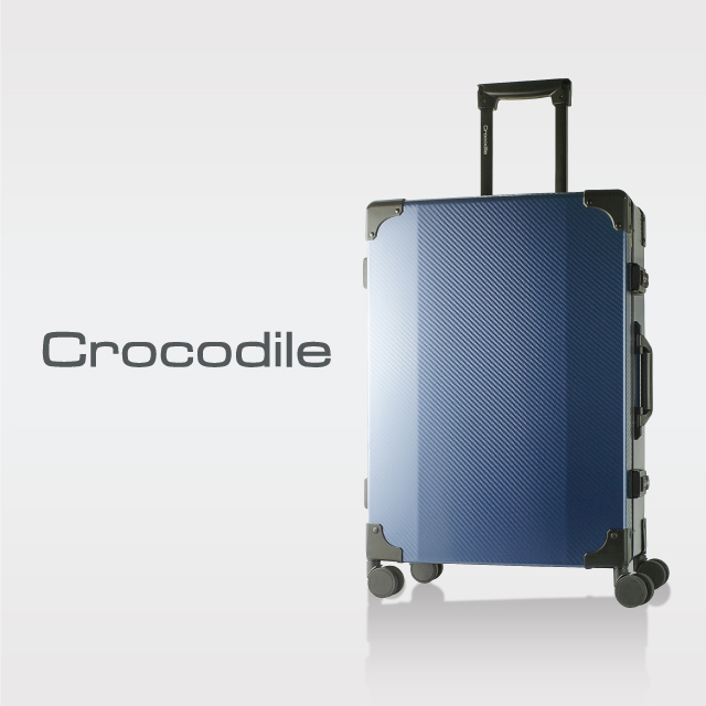 Crocodile 碳纖紋窄鋁框箱含TSA-星宿藍-28吋 0111-07028-09