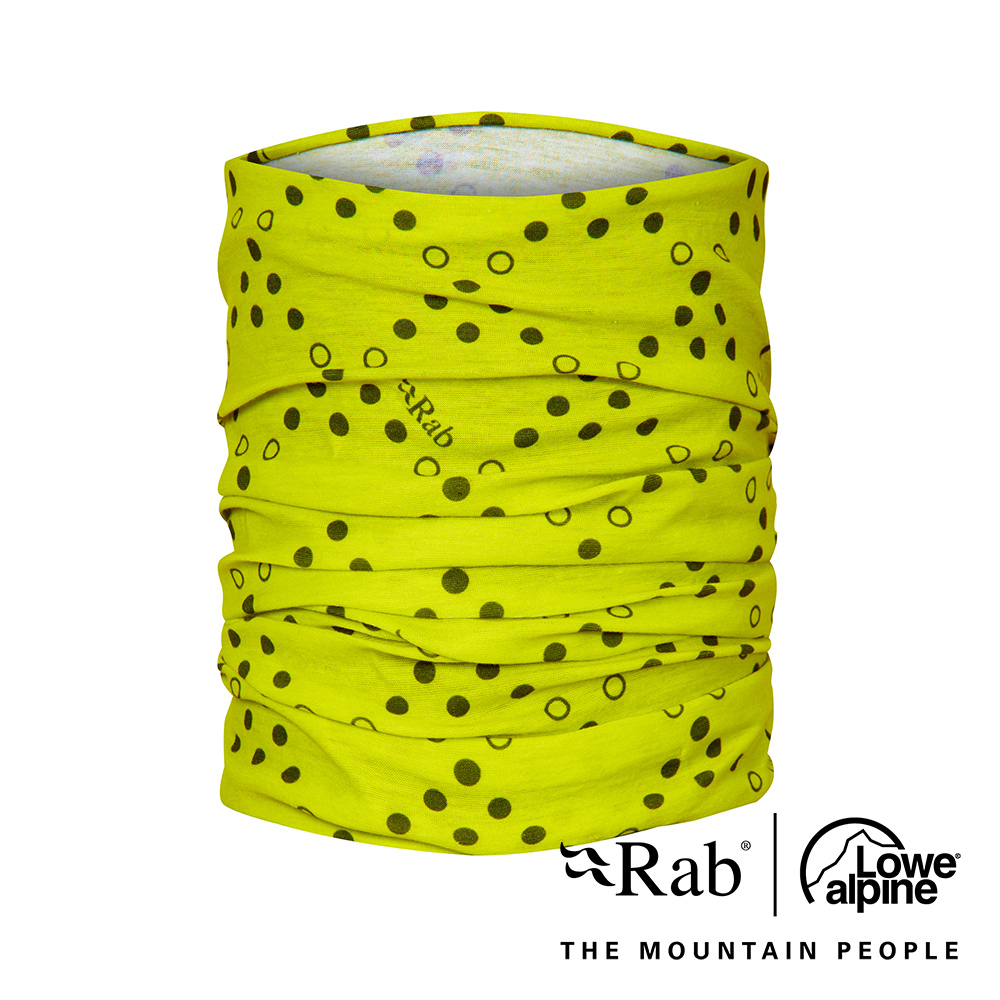 【英國 RAB】Rab Tube 多功能運動圍巾 原酸綠 #QAA49
