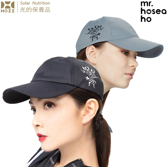 【后益 HOII】MR.HOSEA HO 時尚棒球帽★2色任選-時尚機能防曬涼感抗UPF50抗UV