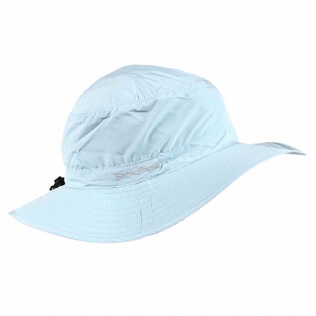 SNOWTRAVEL 抗UV透氣快乾戶外輕量休閒帽(可折疊收納)(淺藍)(680)