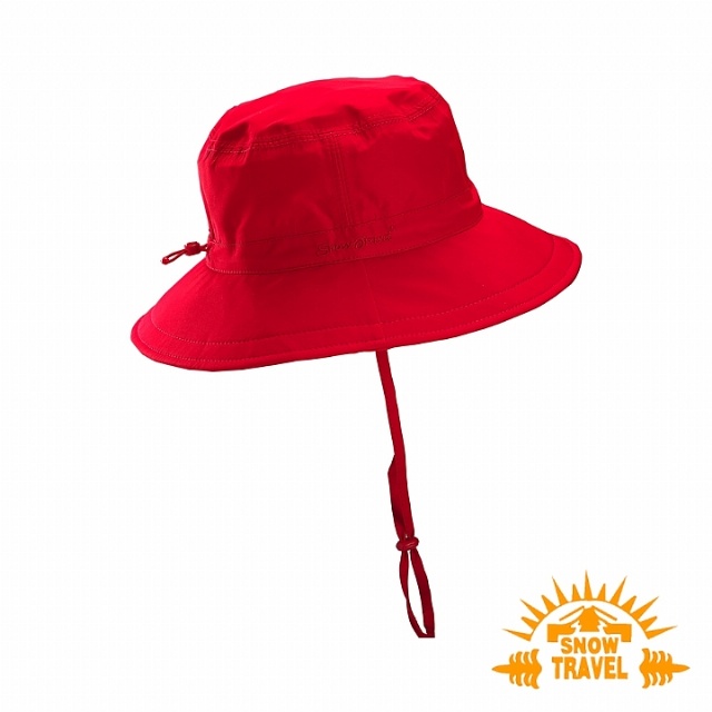 SNOWTRAVEL 英國PORELLE防水透氣遮陽帽(紅色)(1300)
