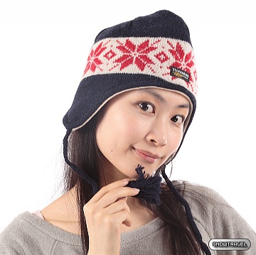 SNOWTRAVEL 3M防風透氣保暖羊毛遮耳帽 (藍色)(700)