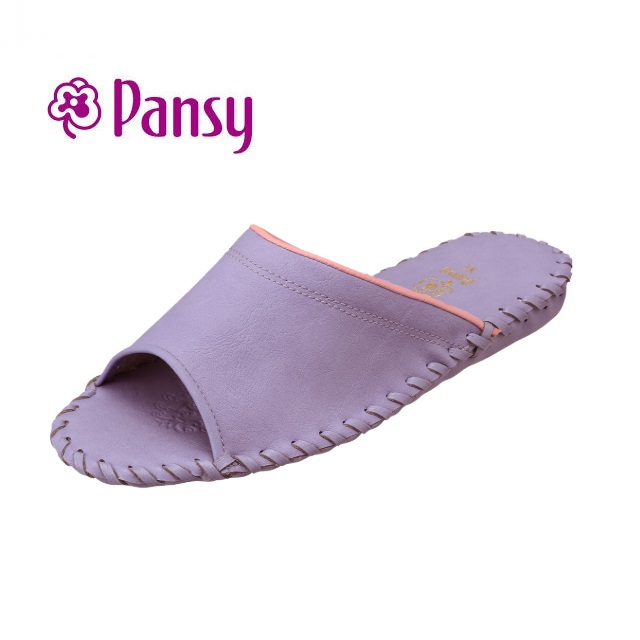【PANSY】日本品牌室內女士拖鞋-9505-紫色