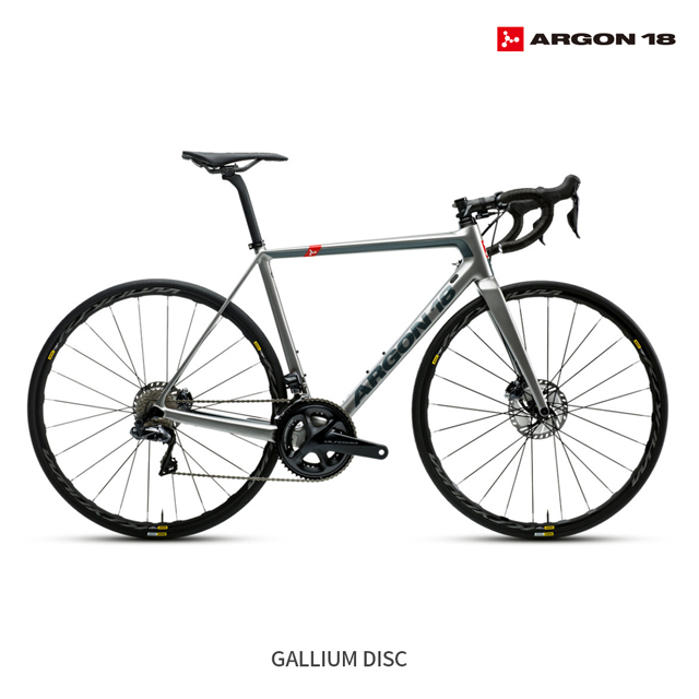 【ARGON18】GALLIUM DISC 鈦銀色 碟剎公路車自行車-E-TAP