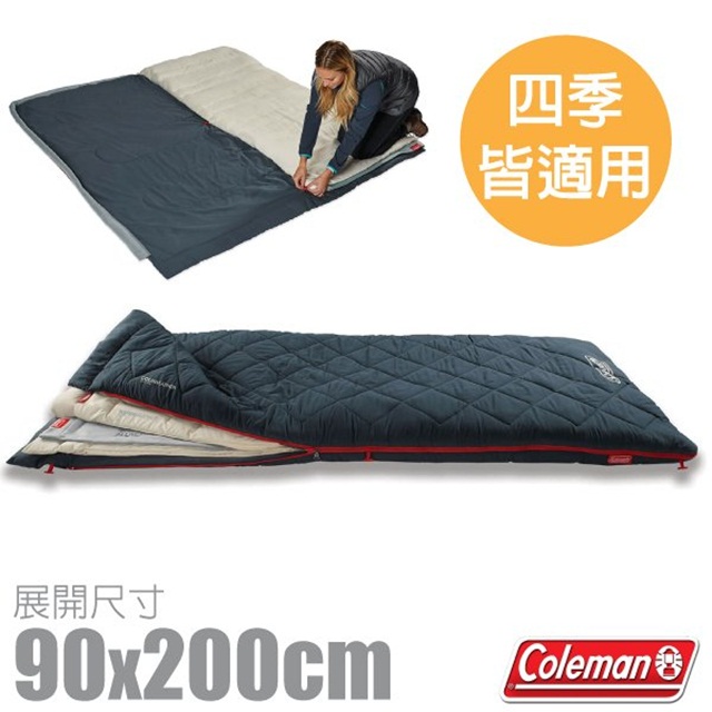 【美國 Coleman】新款 舒適多層睡袋/可任意組合.可分拆使用的三層睡袋_CM-34777