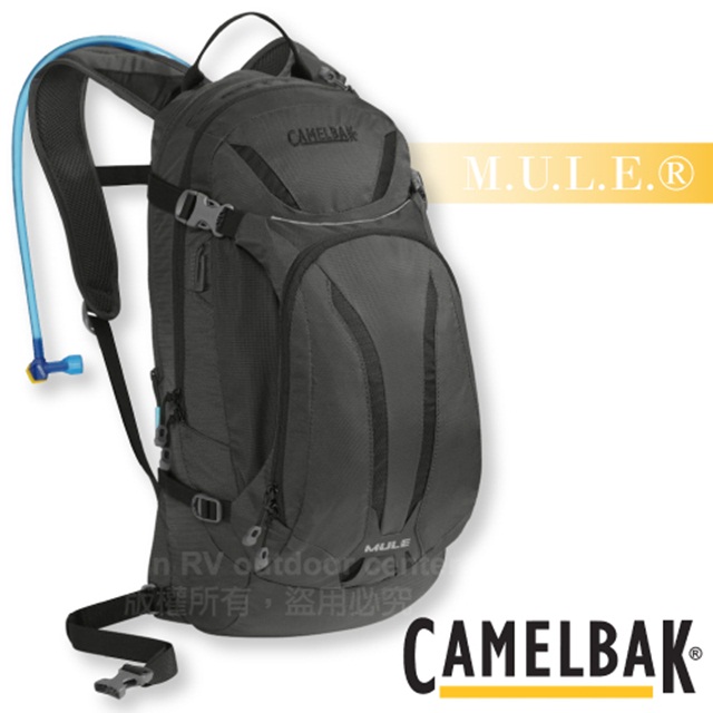 【美國 CAMELBAK】Mule 12 背負式自行車水袋背包/附3升吸管水袋_炭黑 62394