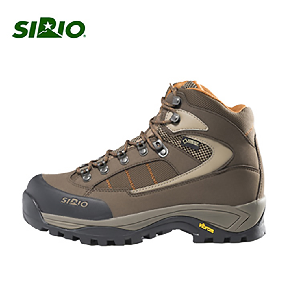 SIRIO PF302 Gore-Tex中筒登山健行鞋 棕色