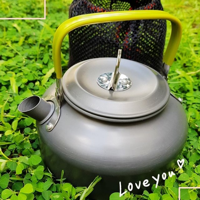May Shop【S107091508】野外茶壺咖啡壺便攜開水壺