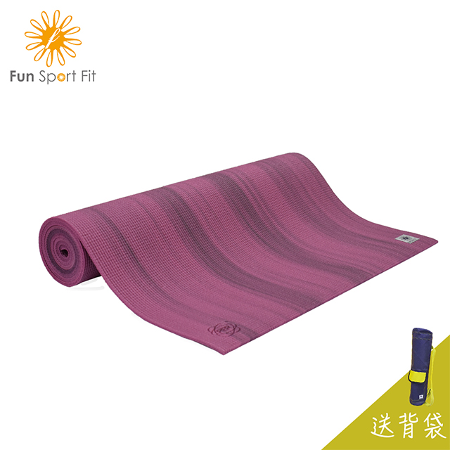 Fun Sport fit瓦妮莎-小漫步環保瑜珈墊-(6mm)送背袋